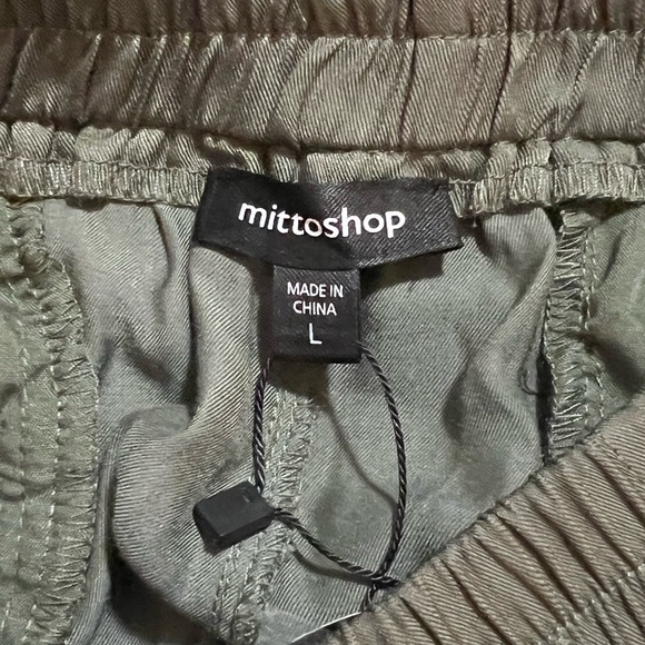 Mittoshop Olive Blended Joggers size L - Picture 7 of 10
